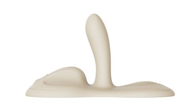 Sit-on-top смарт-вибратор Zalo &ndash; Flora Smart Vibrating Pad Ivory White, 9 моторов SX0718 фото