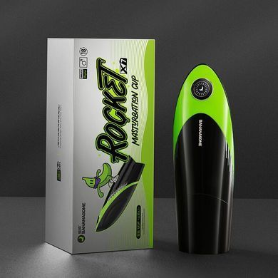 Смарт-мастурбатор BANANASOME ROCKET X7, вибрации, сжатие, имитация фрикций, подогрев SX2329 фото