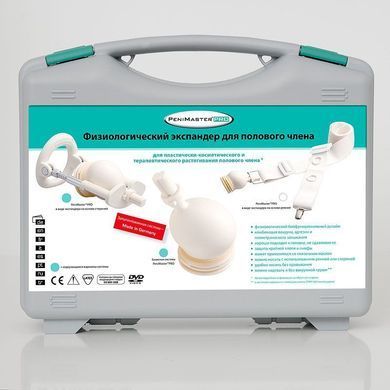 Вакуумний екстендер для збільшення члена PeniMaster PRO Premium, містить ремінь PMP004 фото
