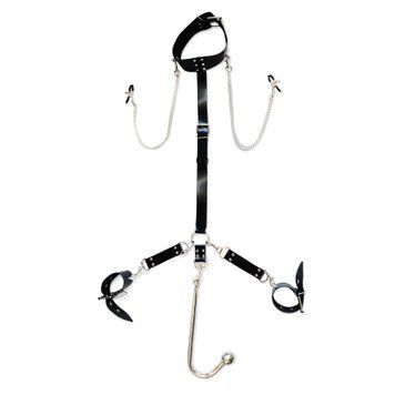 Бондажный набор с металлическим анальным крюком Art of Sex Beatrice Bondage set with anal hook №&thinsp;2 SO8507 фото