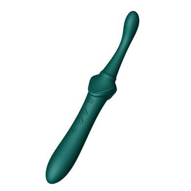 Мультифункциональный вибратор Zalo &mdash; Bess 2 Turquoise Green, 4 насадки, подогрев SO8238 фото