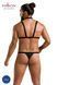 Комплект мужского белья из стреп Passion 039 SET ANDREW S/M Black, стринги, шлейка SO7589 фото 6