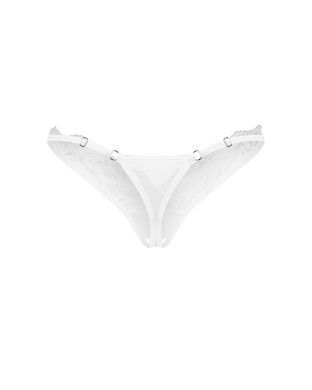 Трусики Obsessive Arrowel White crotchless thong S/M SX2591 фото