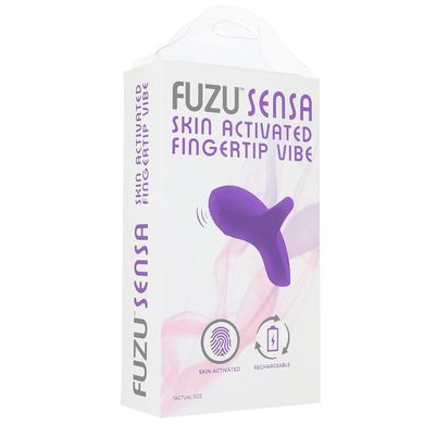 Вибратор на палец FUZU Sensa Skin Activated Fingertip Vibe &ndash; Pastel Purple, сенсорное управление, 8 режимов SX2742 фото